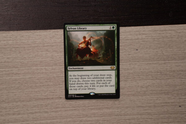 Sylvan Library Commander Collection: Green (CC1) hologram