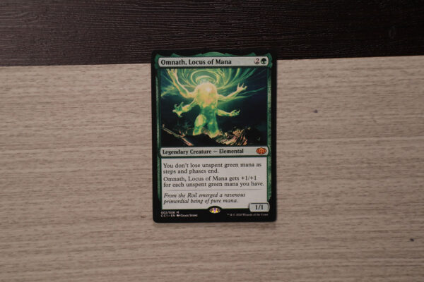 Omnath, Locus of Mana Commander Collection: Green (CC1) hologram