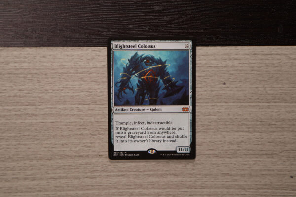 Blightsteel Colossus 2XM Double Masters hologram