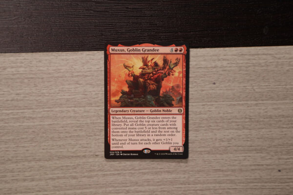 Muxus, Goblin Grandee Jumpstart (JMP) hologram