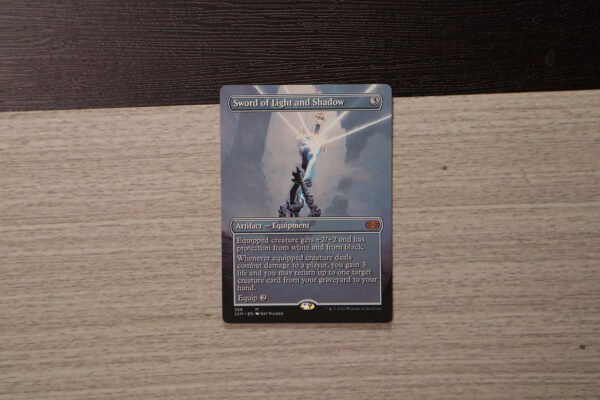 Sword of Light and Shadow extended art 2XM Double Masters hologram