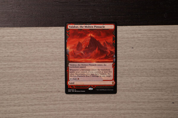 Valakut, the Molten Pinnacle ZNE Zendikar Expedition hologram