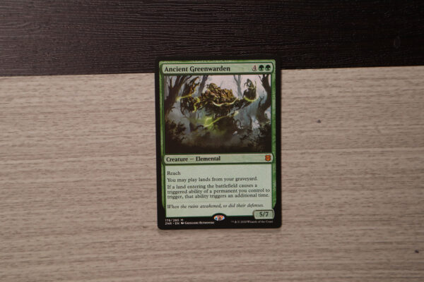 Ancient Greenwarden ZNR Zendikar Rising hologram