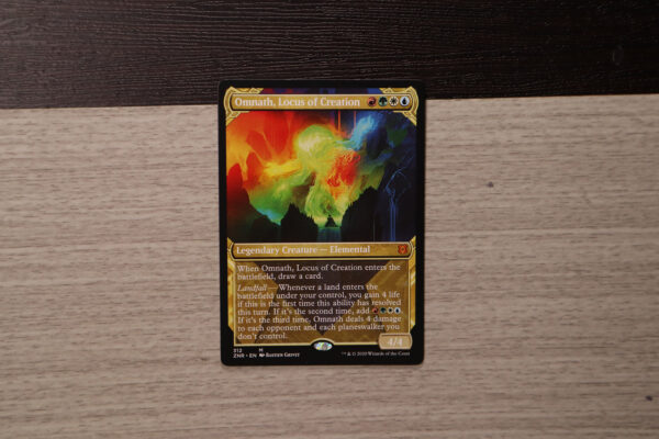 Omnath, Locus of Creation 312 ZNR Zendikar Rising hologram