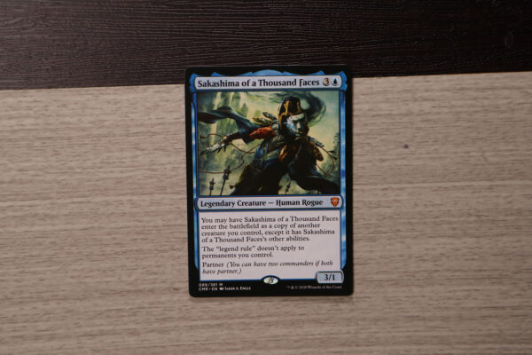 Sakashima of a Thousand Faces Commander Legends (CMR) hologram