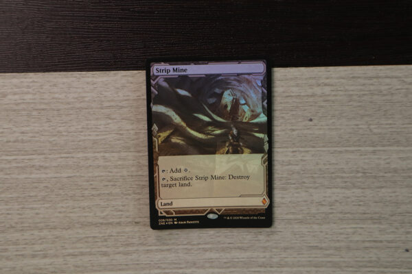 Strip Mine ZNE Zendikar Expedition foil