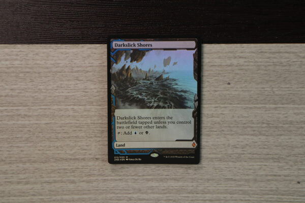 Darkslick Shores ZNE Zendikar Expedition foil