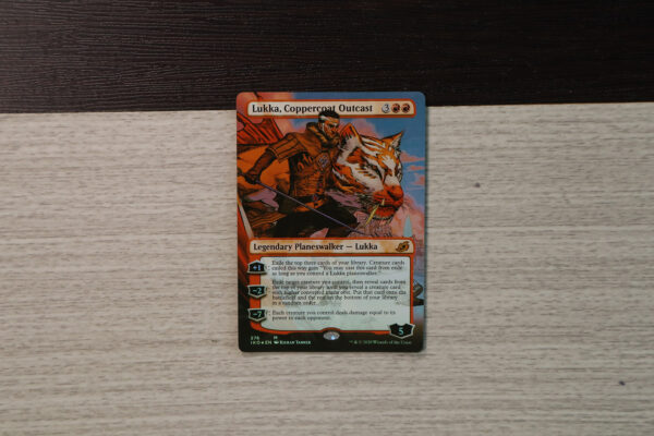 lukka, coppercoat outcast extended art Ikoria: Lair of Behemoths (IKO) foil