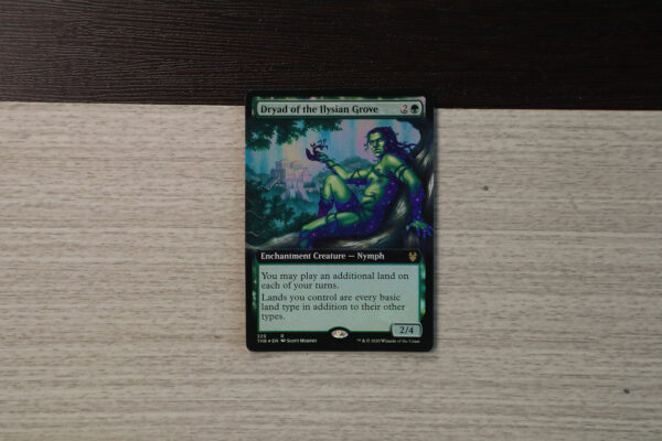 dryad of the ilysian grove extended art Theros Beyond Death (THB) foil