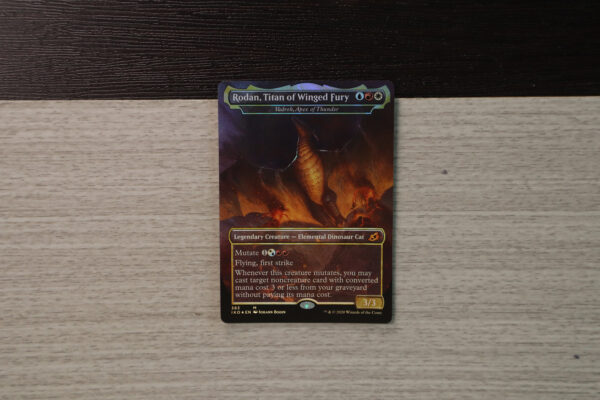 Vadrok, Apex of Thunder - Rodan, Titan of Winged Fury Ikoria: Lair of Behemoths (IKO) foil