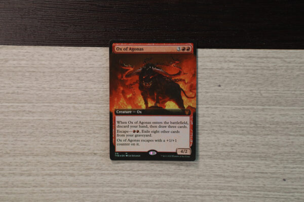 ox of agonas extended art Theros Beyond Death (THB) foil