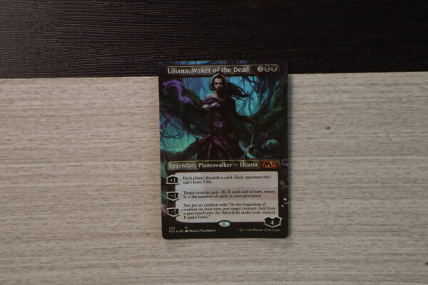 Liliana, Waker of the Dead extended art core set 2021 M21 foil