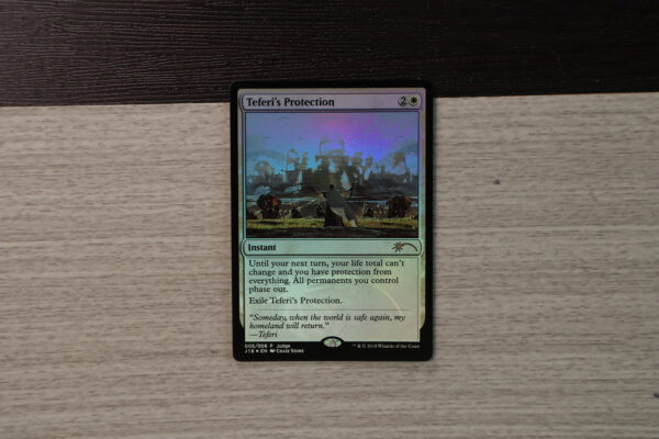 Teferi's Protection Judge Gift Cards 2018 J18 foil