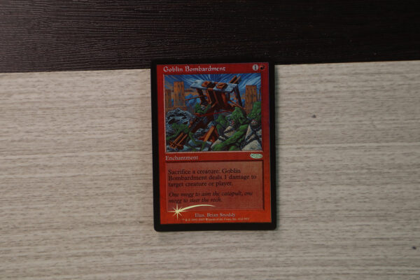 Goblin Bombardment Friday Night Magic 2003 F03 foil