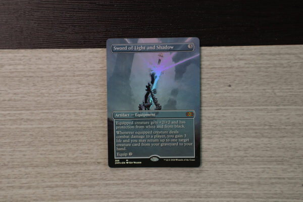 Sword of Light and Shadow extended art 2XM Double Masters foil