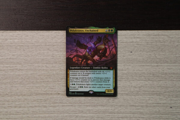 polukranos unchained extended art Theros Beyond Death (THB) foil