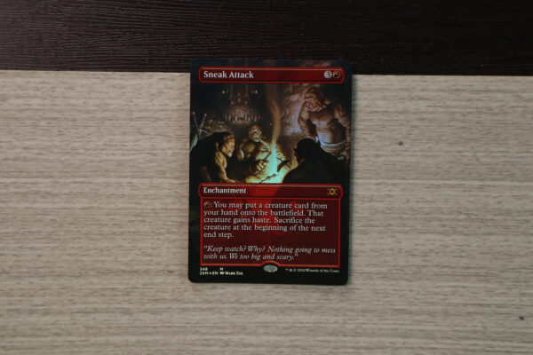 Sneak Attack Extended Art 2XM Double Masters foil