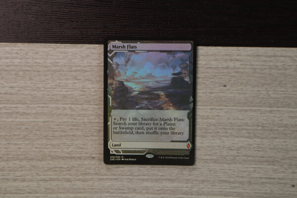 Marsh Flats ZNE Zendikar Expedition foil