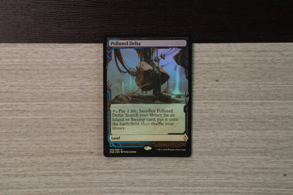 Polluted Delta ZNE Zendikar Expedition foil