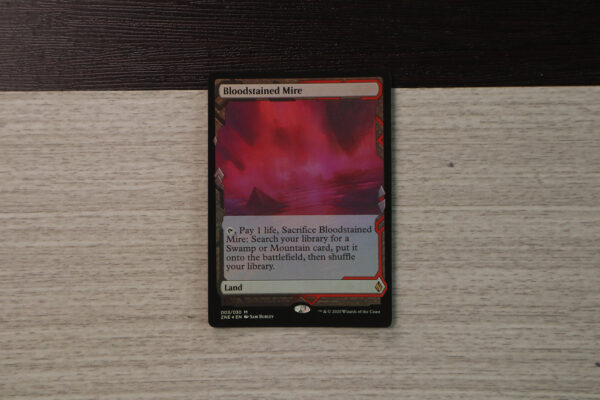 Bloodstained Mire ZNE Zendikar Expedition foil