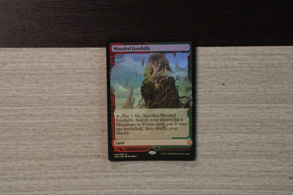 Wooded Foothills ZNE Zendikar Expedition foil