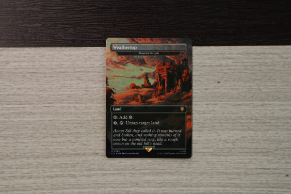 Weathertop (Deserted Temple) LTC #363 foil