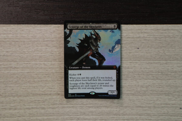 Scourge of the Skyclaves extended art Zendikar Rising ZNR foil