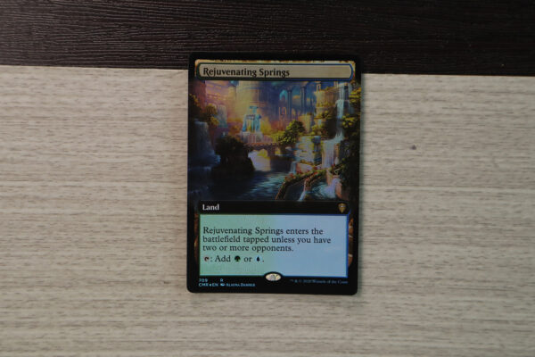 Rejuvenating Springs extended art Commander Legends (CMR) foil