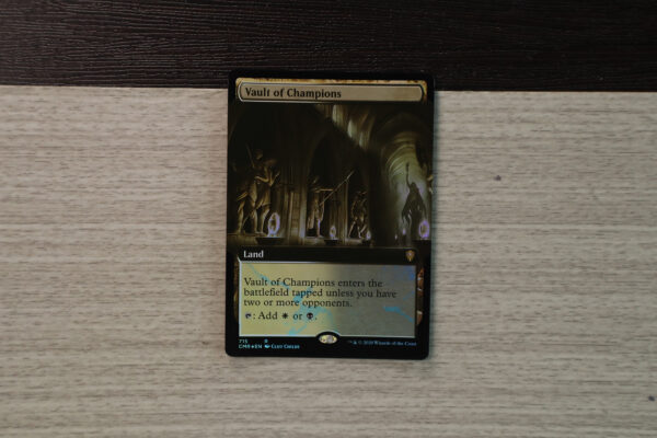 Vault of Champions extended art Commander Legends (CMR) foil