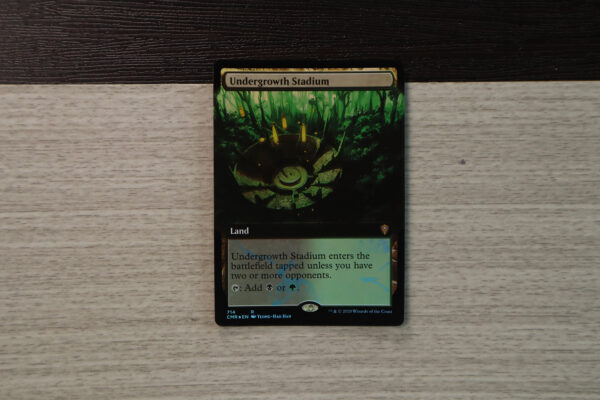 Undergrowth Stadium extended art Commander Legends (CMR) foil