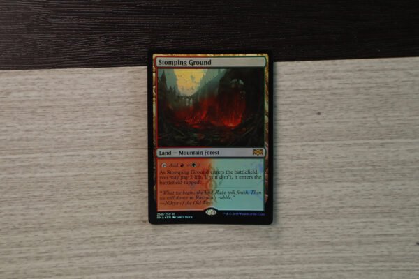 Stomping Ground Ravnica Allegiance (RNA) foil