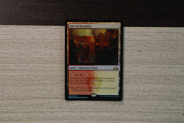 Sacred Foundry Guilds of Ravnica (GRN) foil