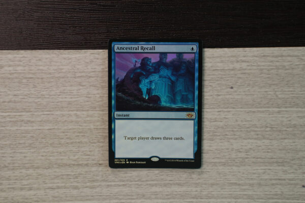 Ancestral Recall vintage masters vma foil