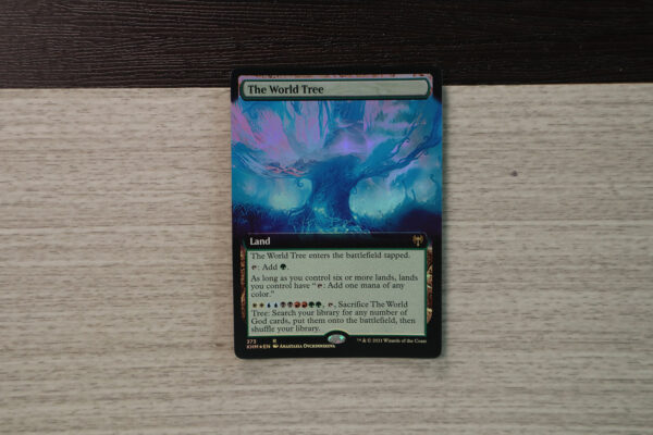 The World Tree extended art Kaldheim (KHM) foil