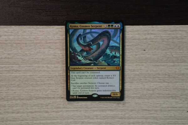 Koma, Cosmos Serpent Kaldheim (KHM) foil