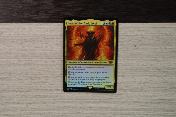 Sauron, the Dark Lord LTR #224 foil