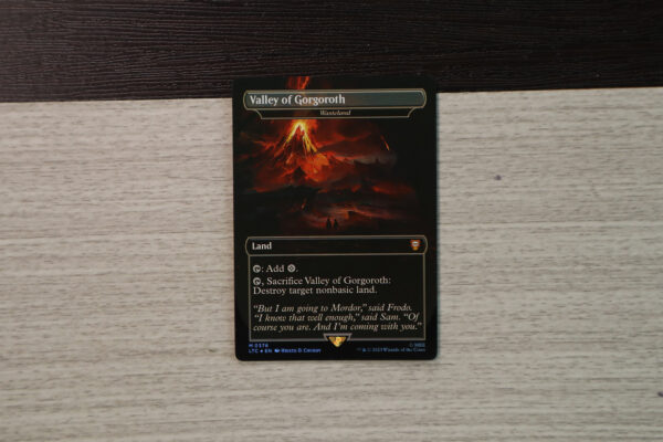 Valley of Gorgoroth (Wasteland) LTC #376 foil