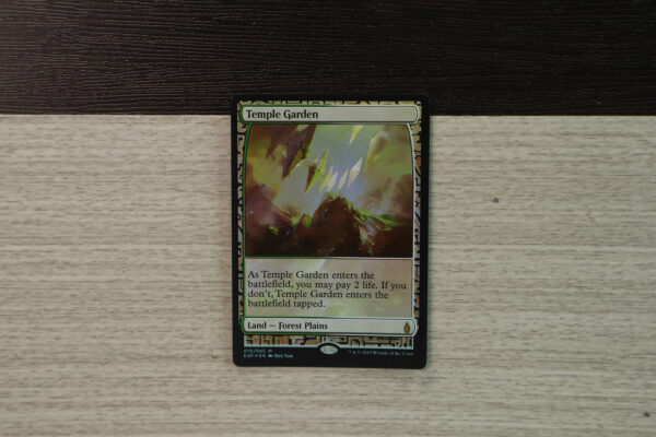 Temple Garden Zendikar Expeditions foil