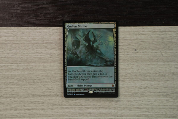 Godless Shrine Zendikar Expeditions foil