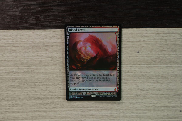 Blood Crypt Zendikar Expeditions foil