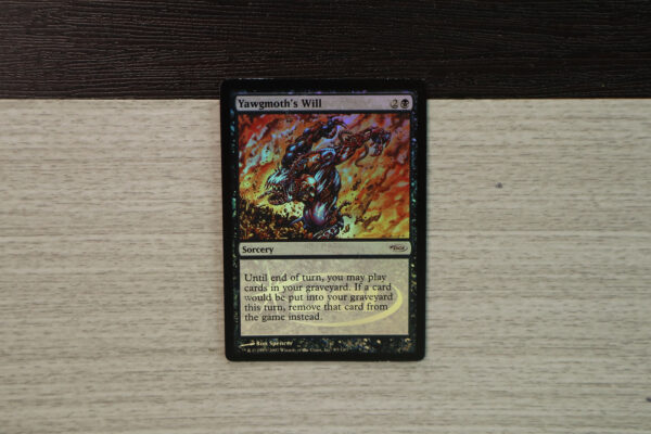 Yawgmoth's Will Judge Gift Program foil