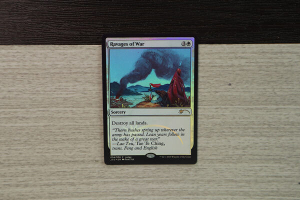 Ravages of War Judge Gift Cards 2015 foil