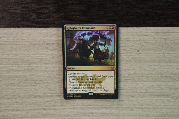 Kolaghan's Command Dragons of Tarkir Promos foil