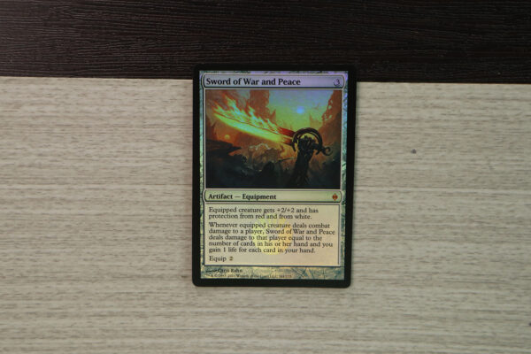 Sword of War and Peace New Phyrexia foil