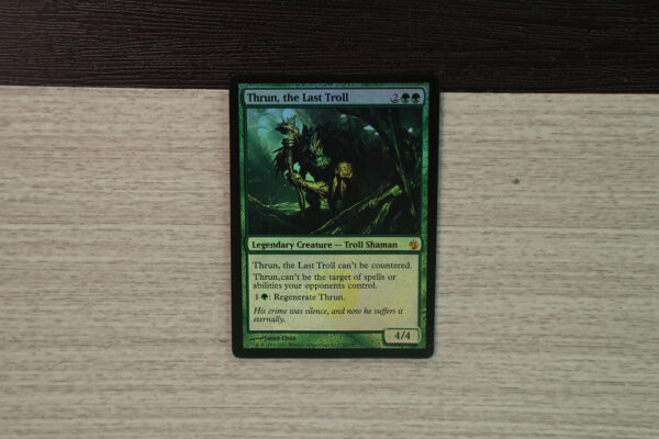 Thrun, the Last Troll Mirrodin Besieged foil