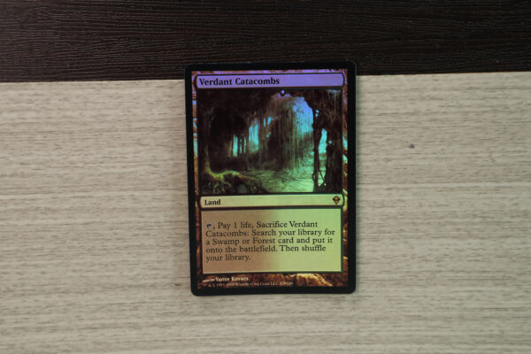 Verdant Catacombs Zendikar foil