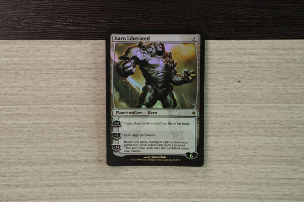 Karn Liberated New Phyrexia foil