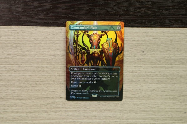 Commander's Plate Secret Lair Drop (SLD) foil