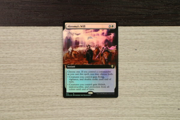 Akroma's Will Full Art #615 CMR foil