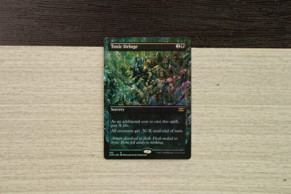 Toxic Deluge Extended Art 2XM Double Masters foil